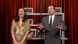 Gal Gadot Plays an Intense Game of Box of Lies With Jimmy Fallon on The Tonight Show
