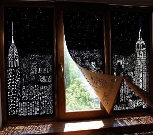 HoleRoll NYC Open Window Cover