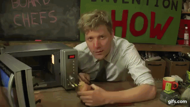 Inventor Colin Furze Turns a Microwave Oven Into a Video Game Console to Play While Cooking