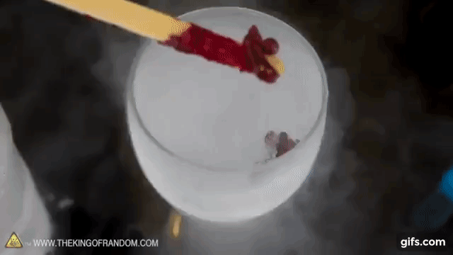 Liquid Nitrogen Food Dye