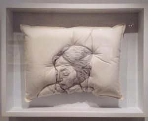 Maryam Ashkanian Sleep Series Pillow Embroidery