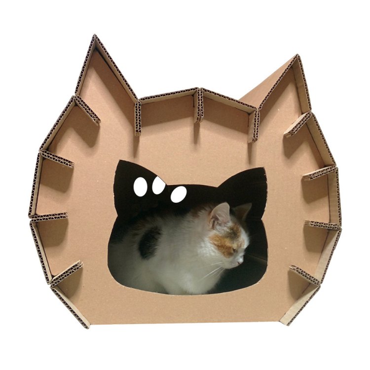 Meow Cardboard House
