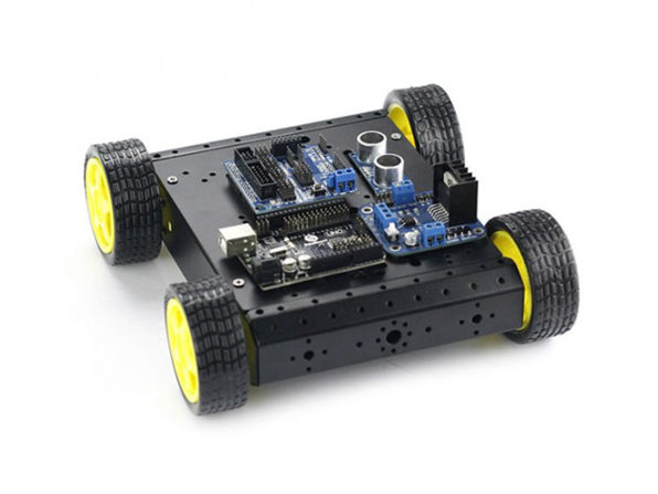 A Build It Yourself 4WD Arduino Robot Car Kit