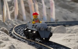 LEGO Sand Roller Coaster