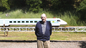 89-Year-Old Retired Engineer Builds a Giant Train Set in His Mendocino, California Vineyard