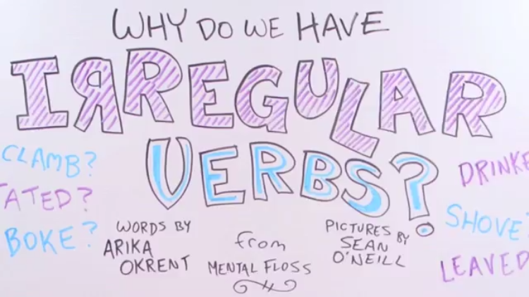 Why Some Verbs Became Irregular Within the History of the 