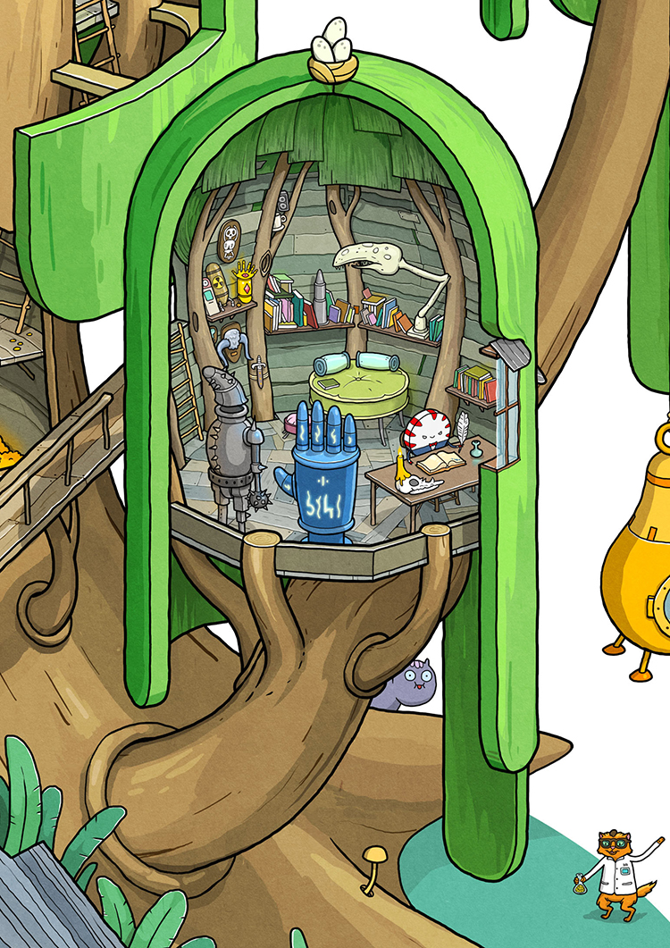 lego adventure time tree house