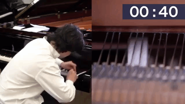 Most Piano Key Hits in One Minute