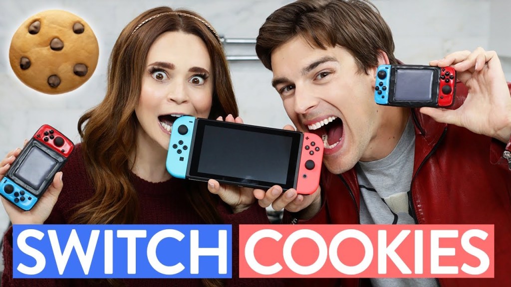 Rosanna Pansino Makes Nintendo Switch Controller Cookies With Help From