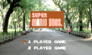 Super Mario Bros Recreated as Life Size Augmented Reality Game