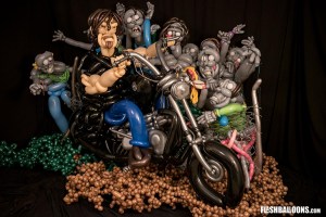 The Walking Dead's Daryl Recreated With Balloons