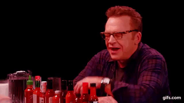 Tom Arnold Melts Down While Eating Spicy Wings