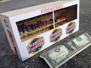 Miniature Firework Stand