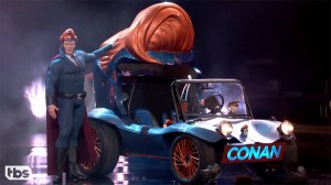 Conan Reveals His Superhero Vehicle