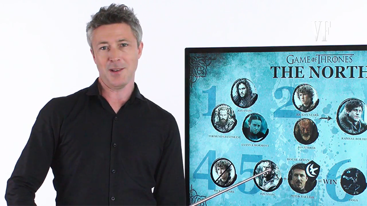 Lord Petyr Baelish Recaps Game of Thrones Season Six in Under Five Minutes