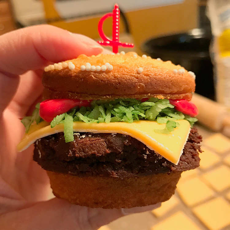 Cupcake Cheeseburger