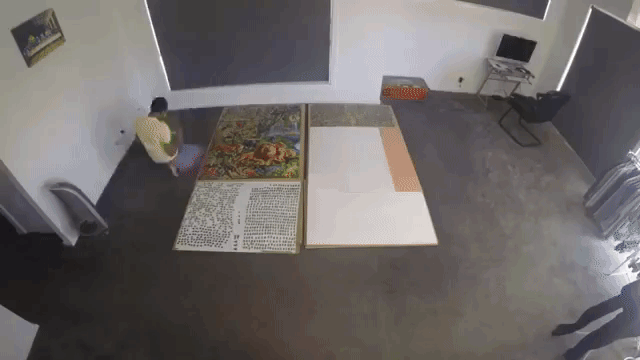 33,600 Jigsaw Puzzle Assembly Timelapse