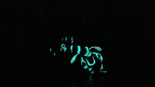 Glowing Bug Finger Puppet