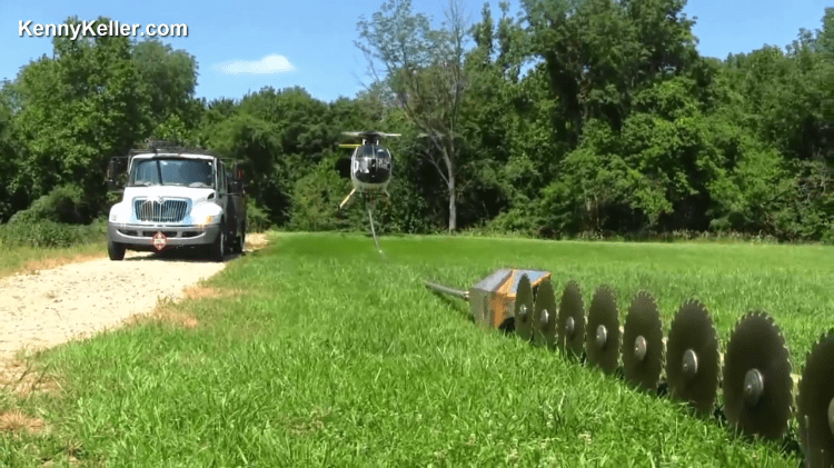 Helicopter Tree Saw