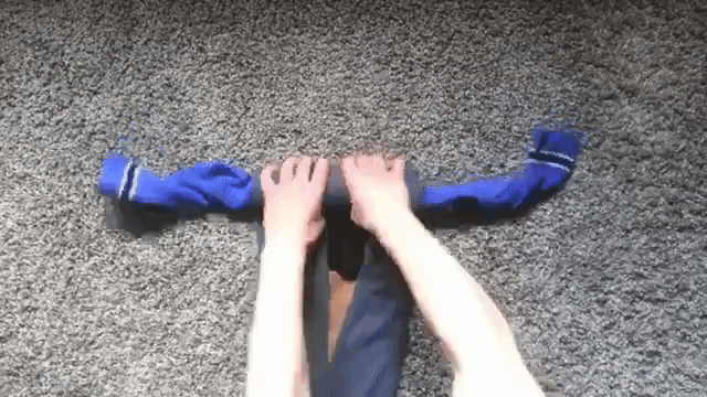 How to Fit an Entire Outfit Into a Single Pair of Socks