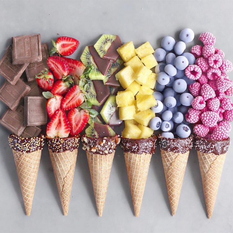 Chocolate Vegan Cones