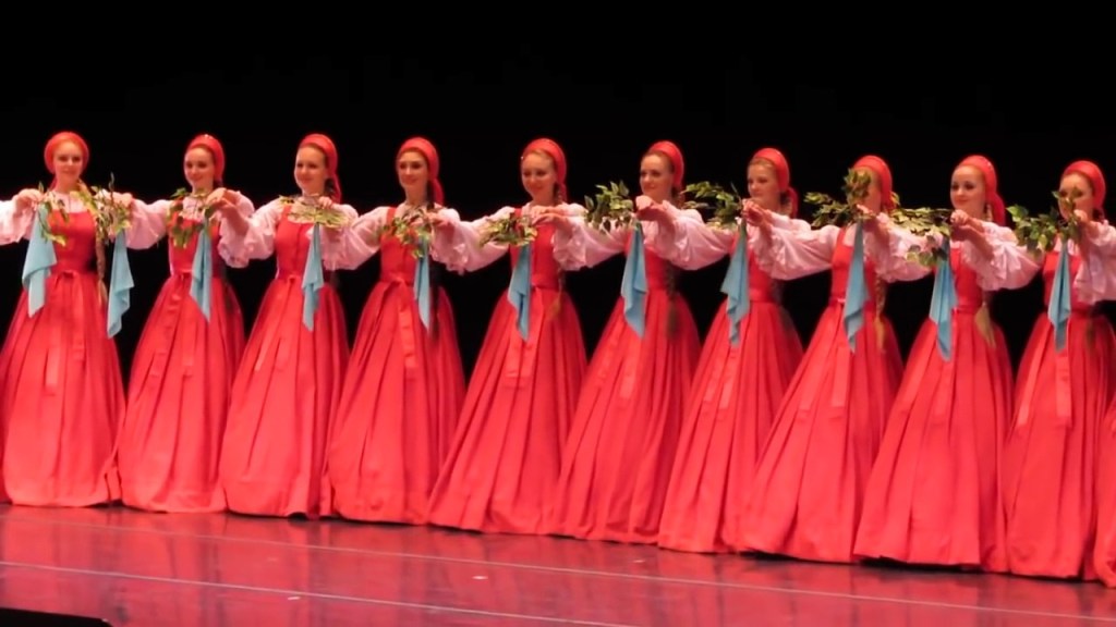 Dancers Appear to Float on Air While Performing a Traditional Russian