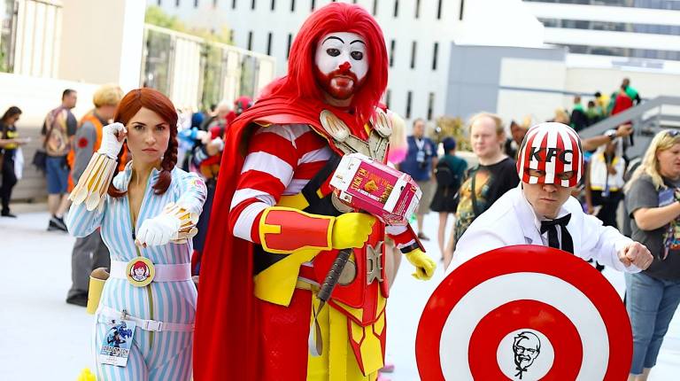 Fast Food Cosplay