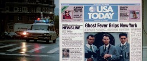 Ghostbusters Movie Heds Newspaper