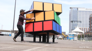 Rubik’s Cube Sculpture