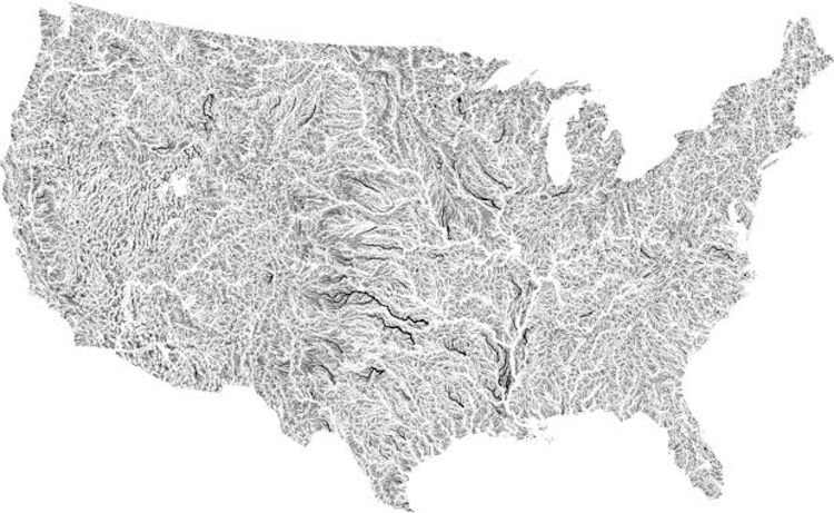 Sketch of Waterways Map
