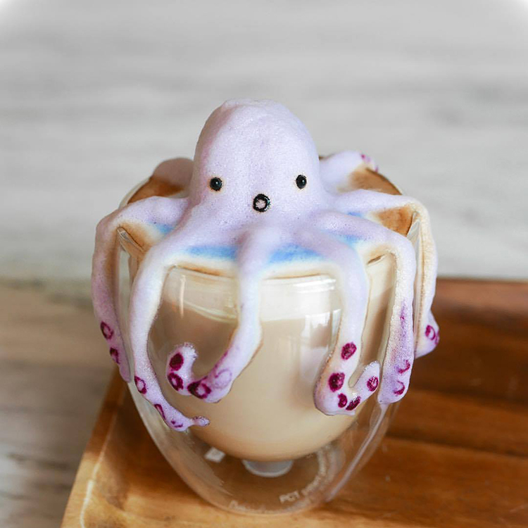 3D Latte Art