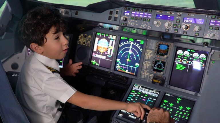 Kid Becomes Etihad Airways Pilot