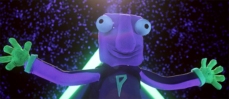 A Stop Motion Animation About a Dad Running Away From His Past as a 1980s TV Hero Named Pombo