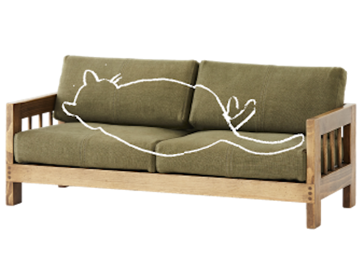 Cat Furniture - Cat Outline Sofa