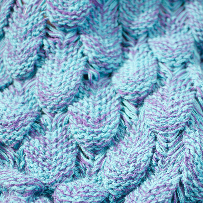 Cozy Knitted Mermaid Tail Blanket