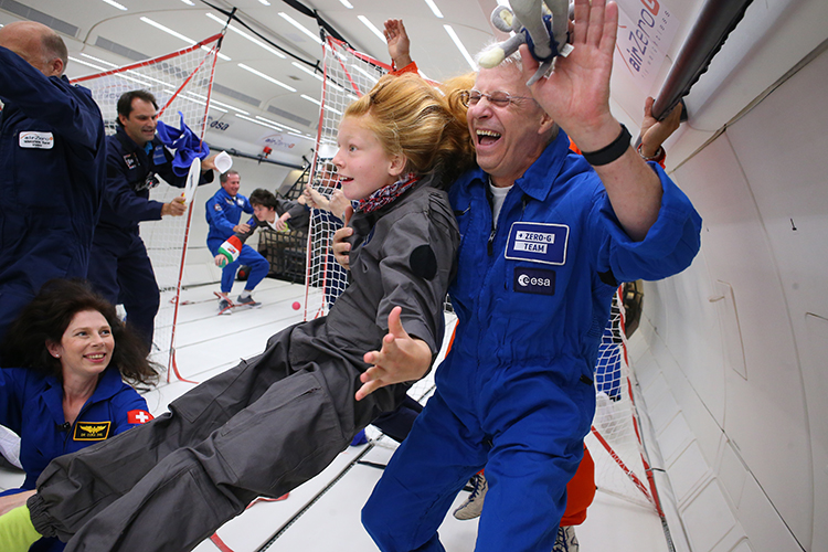 Disabled Kids and Adults Experience Floating Like Astronauts in Joyous Zero Gravity Flight