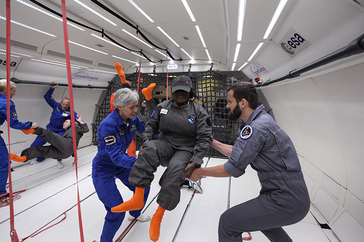 Disabled Kids and Adults Experience Floating Like Astronauts in Joyous Zero Gravity Flight