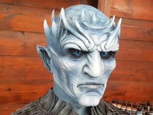 Game of Thrones Timelapse of an Artist Sculpting and Airbrushing a Bust of the Night King