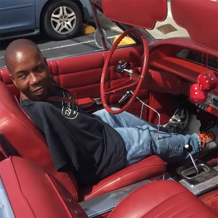 Inspiring Man Born Without Arms Drives His Beautiful Impala With His Legs