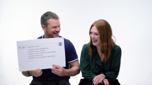 Matt Damon and Julianne Moore Answer the Web's Most Searched Questions About Themselves