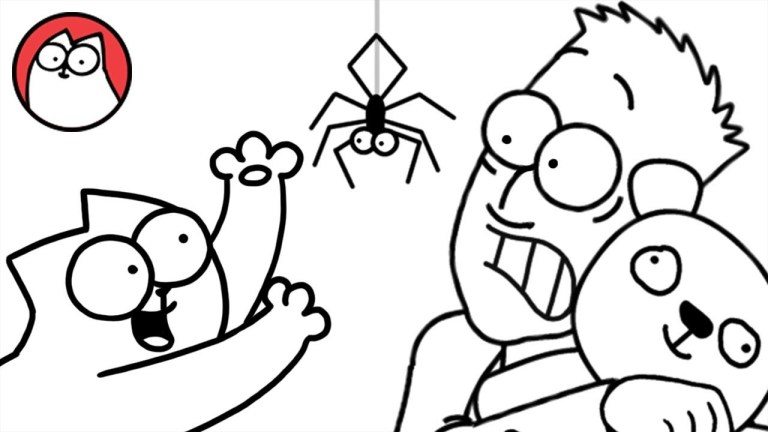 Simon's Cat Unintentionally Spooks His Skittish Human in a Series of Amusing Halloween Vignettes