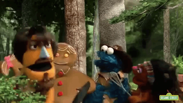 The Walking Gingerbread, A Sesame Street Parody of The Walking Dead Featuring Cookie Monster