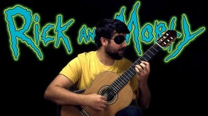 A Classical Guitar Cover of the Evil Morty Theme Song 'For the Damaged Coda' by Blonde Redhead