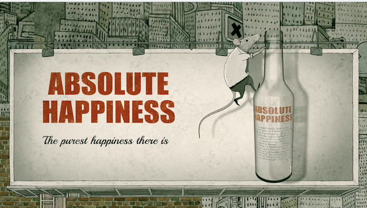 A Brilliant Animation About the Singular Quest for Happiness While Trying  to Survive the Rat Race