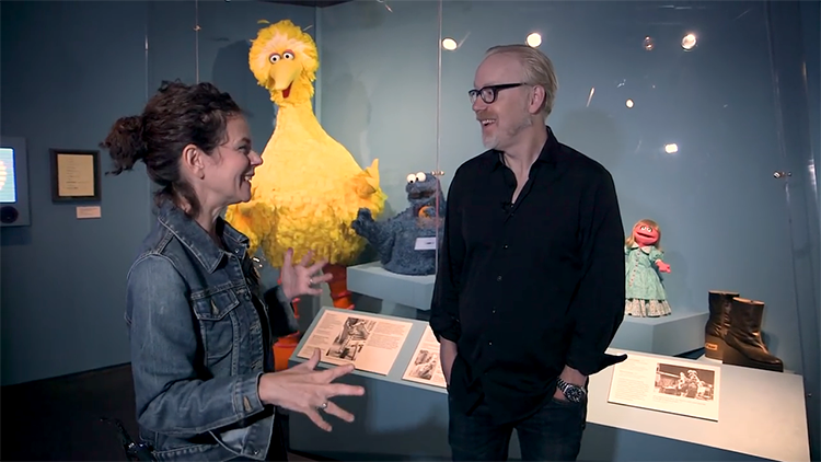 Adam Savage Tours The Jim Henson Exhibition at the Museum of the Moving Image