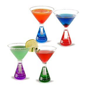 Flask Martini Set