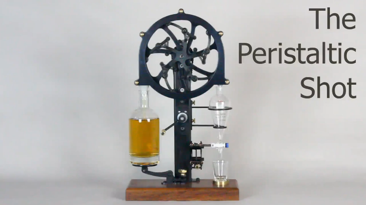 Mechanical Peristaltic Precision Shot Pouring Device