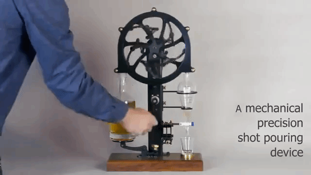 Mechanical Precision Shot Pouring Device