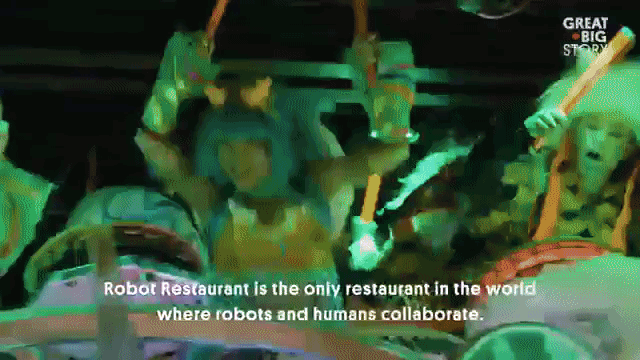 Namie Osawa Explains the Inspiration Behind Her Flashy Robot Restaurant in Tokyo