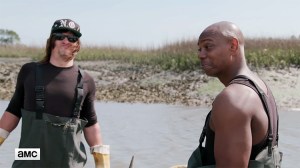 Norman Reedus and Dave Chappelle Talk History and Go Oystering on the Coast of South Carolina